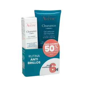 AVENE PACK CLEANANCE MATIFICANTE + GEL LIMPIADOR