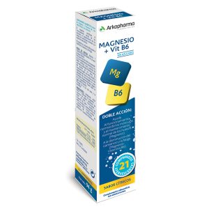 ARKOPHARMA MAGNESIO + VIT B6  21 COMPRIMIDOS EFERVESCENTES SABOR CITRICO